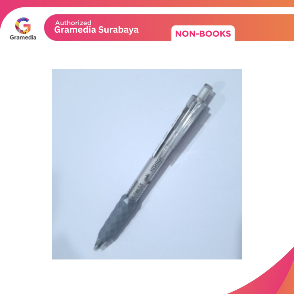 

Gramedia Surabaya NB - ESTUDEE HISHIGA GELPEN 0.5 INK BLACK - GREY EGP-429