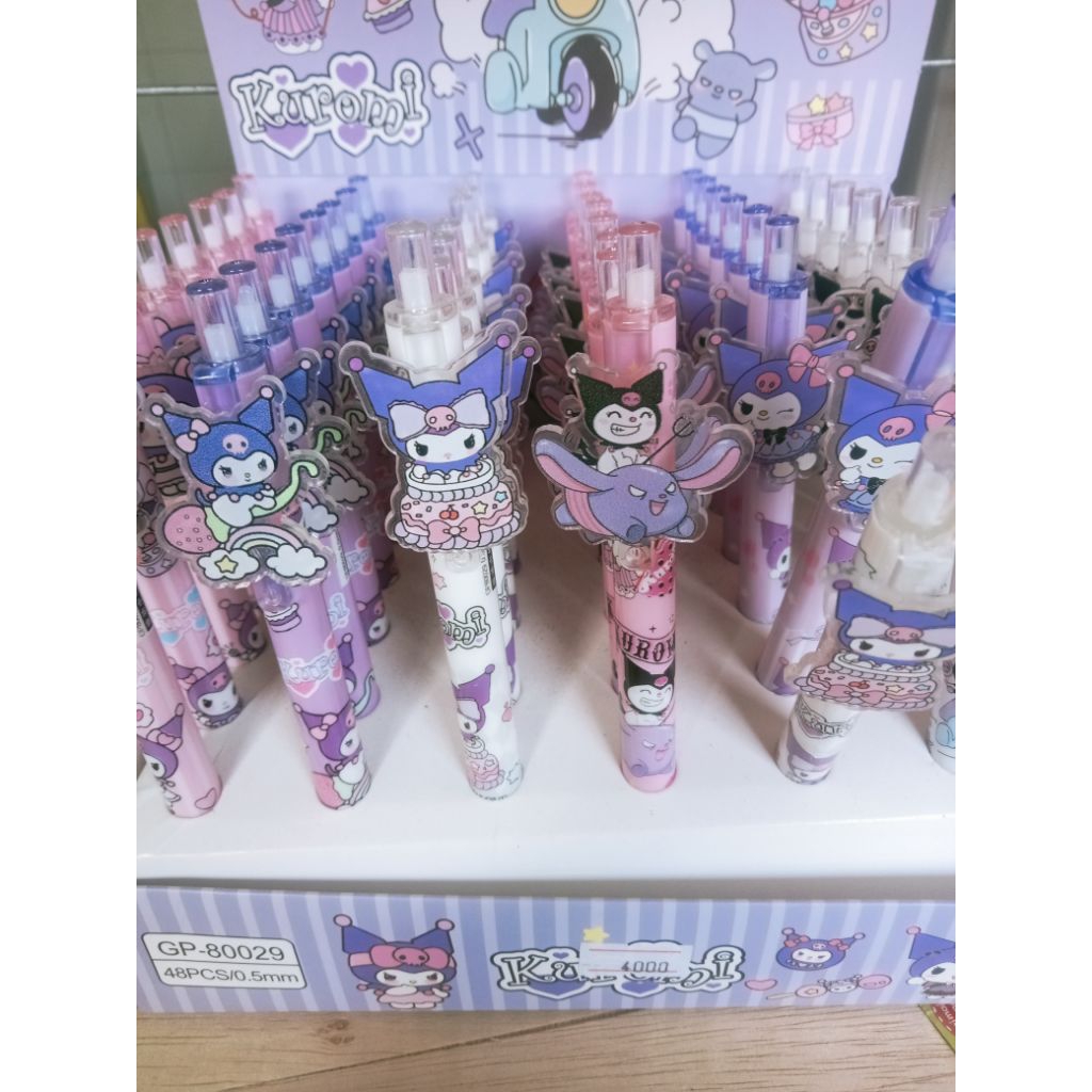 

pen gel karakter kuromi 12pcs