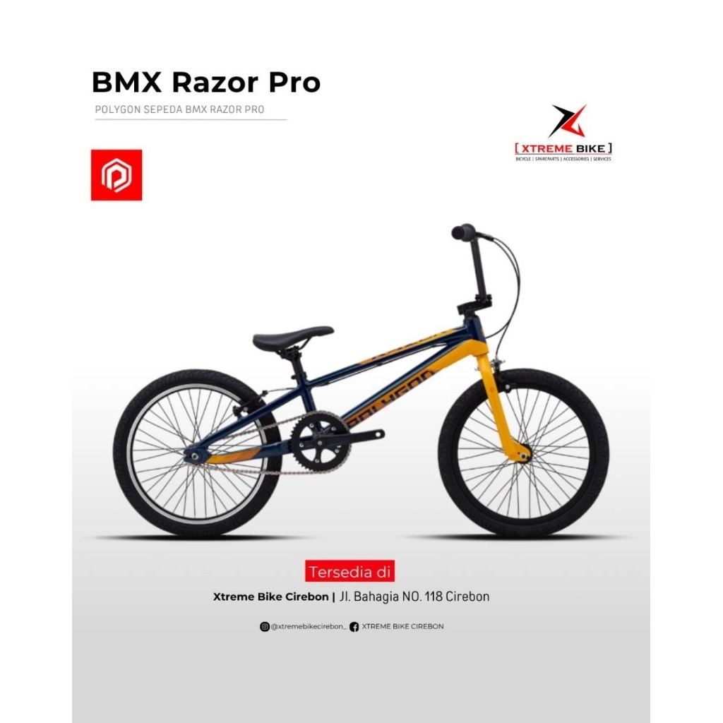Sepeda BMX 20" Polygon Razor Pro