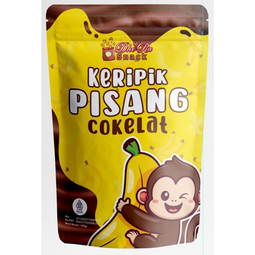 

keripik pisang cokelat