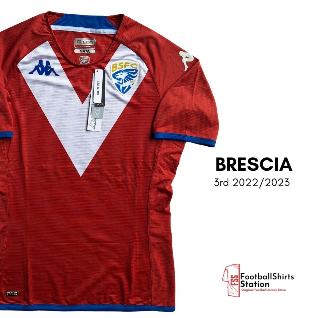 Jersey Brescia 3rd 2022/2023 Authentic Player Issue Size XL Original Kappa