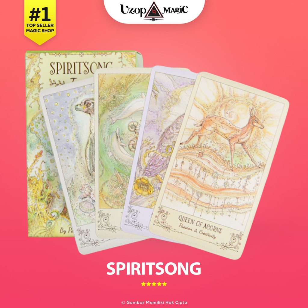 Kartu Tarot Spiritsong Tarot Reading - Uzop Magic Shop