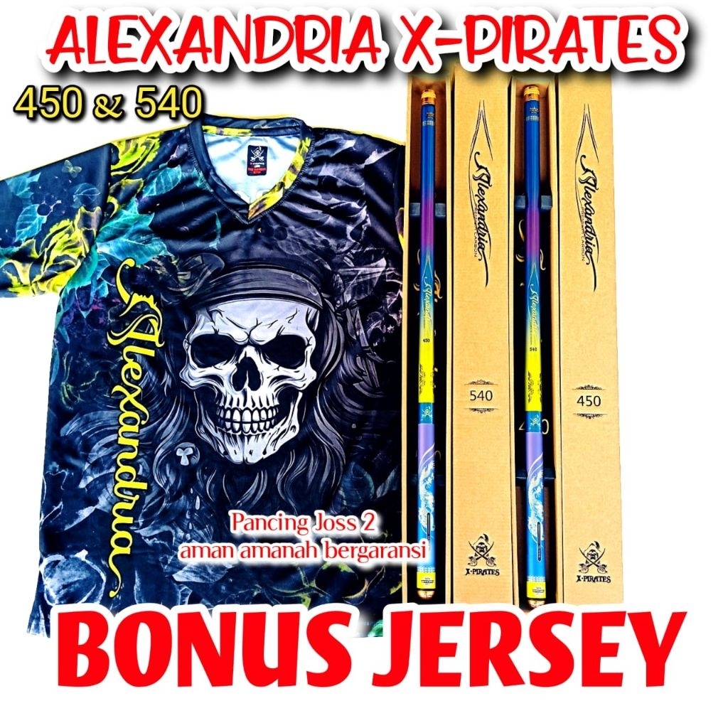 Tegek Alexandria xpirates 450 540 Bonus Jersey
