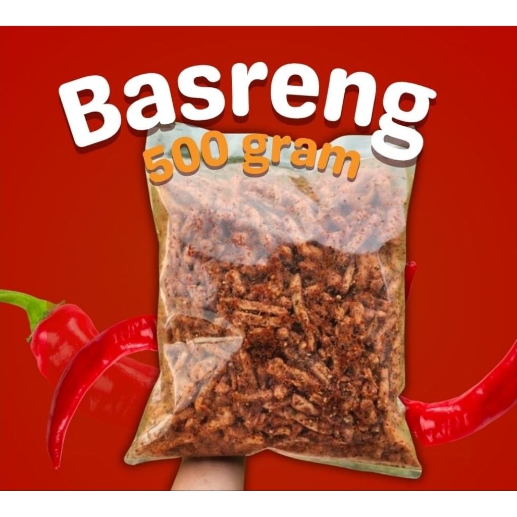 

500 Gram Basreng Pedas Daun Jeruk Original Murah 20rb Grosir Murah Cemilan Pedas Enak Premium COD ya