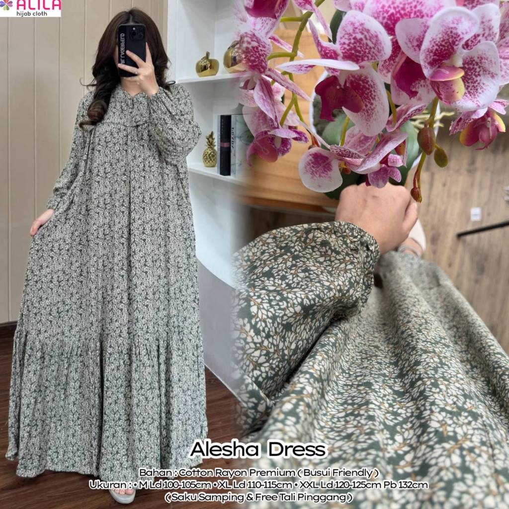 Alesha Dress ALILA >> IFANA HIJAB & GAMIS <<