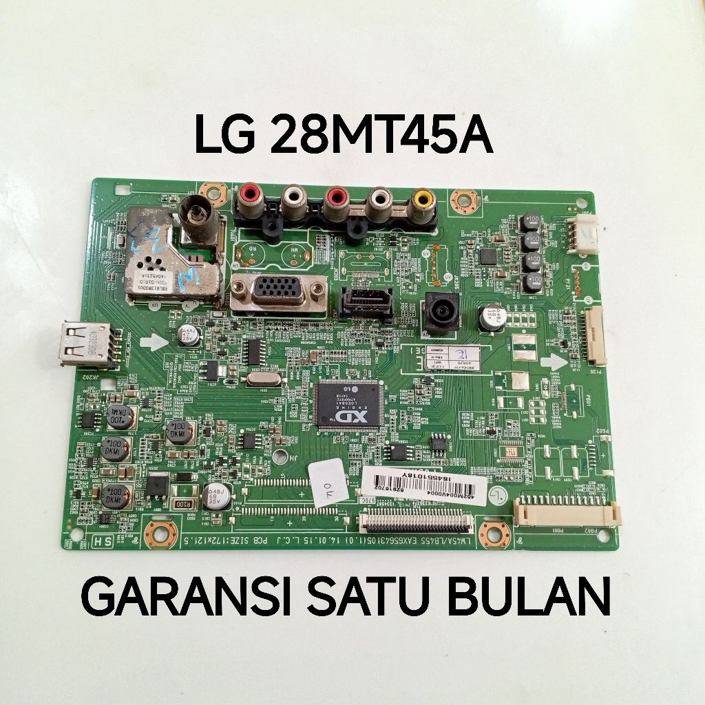 MB TV LG 28MT45A MAINBOARD-MOTHERBOARD-MOBO-MODUL MESIN TV LG 28MT45A