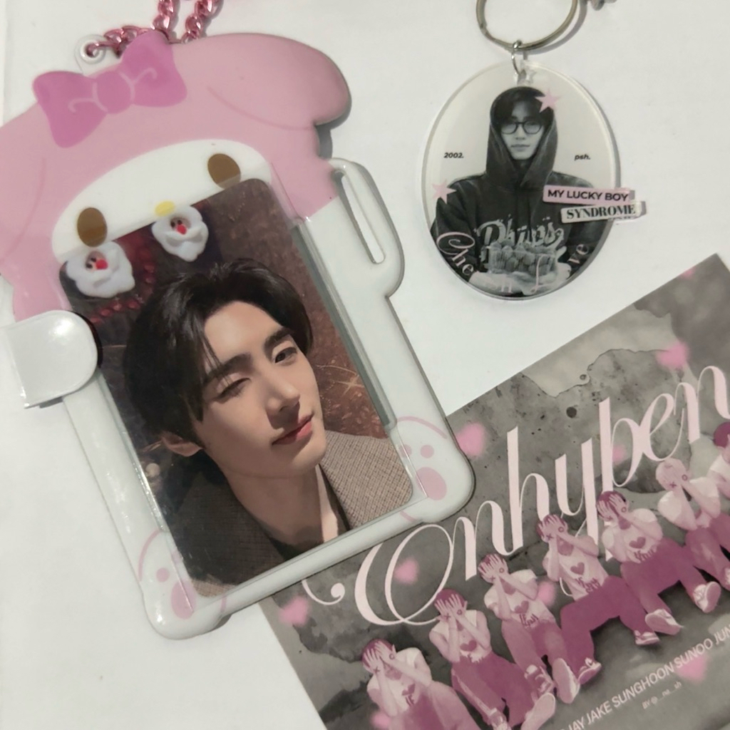 wts photocard enhypen sunghoon wink bc christmas day dream