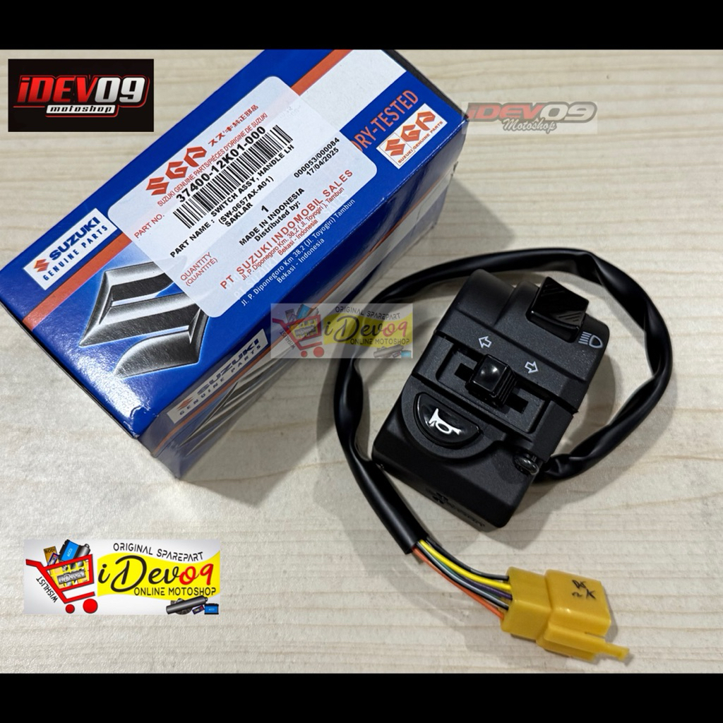 Saklar Klakson Holder Kiri Satria Fu Fi Raider Fi Original SGP