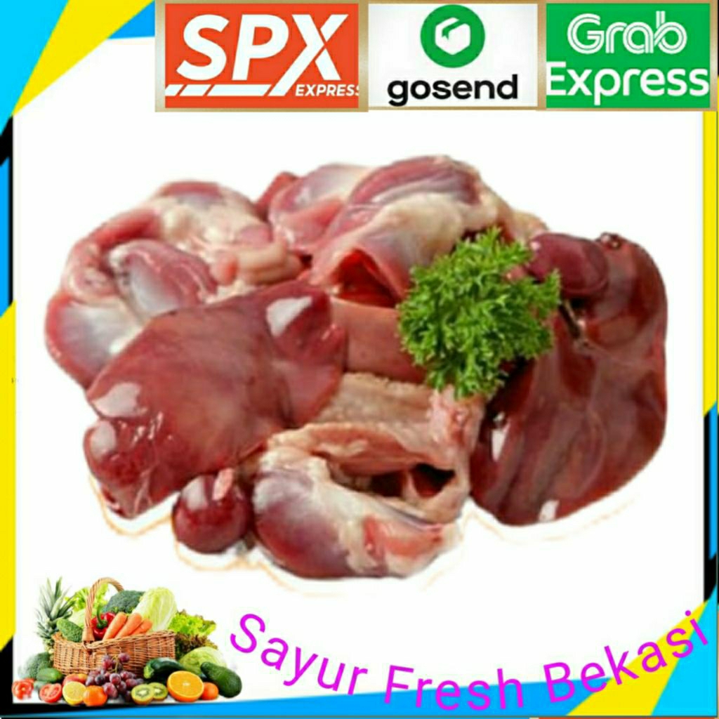 

Hati/Ati Ampela Ayam (1 Pasang).