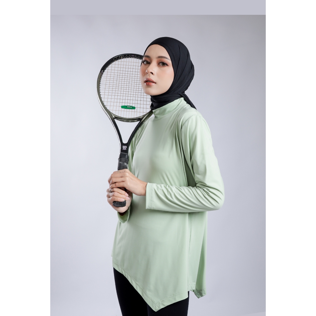 OCT- Inner Taneeya Oversized Mesh Airsm Wanita Jaket Olahraga Wanita Jaket Baju-Olahraga-Wanita-Leng