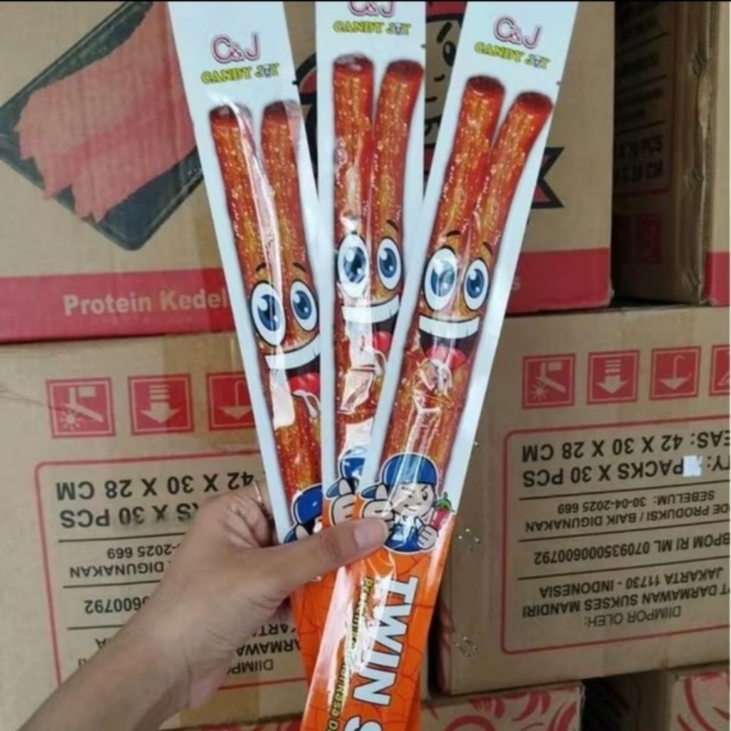 

Latio panjang / twin stick / kembang tahu halal