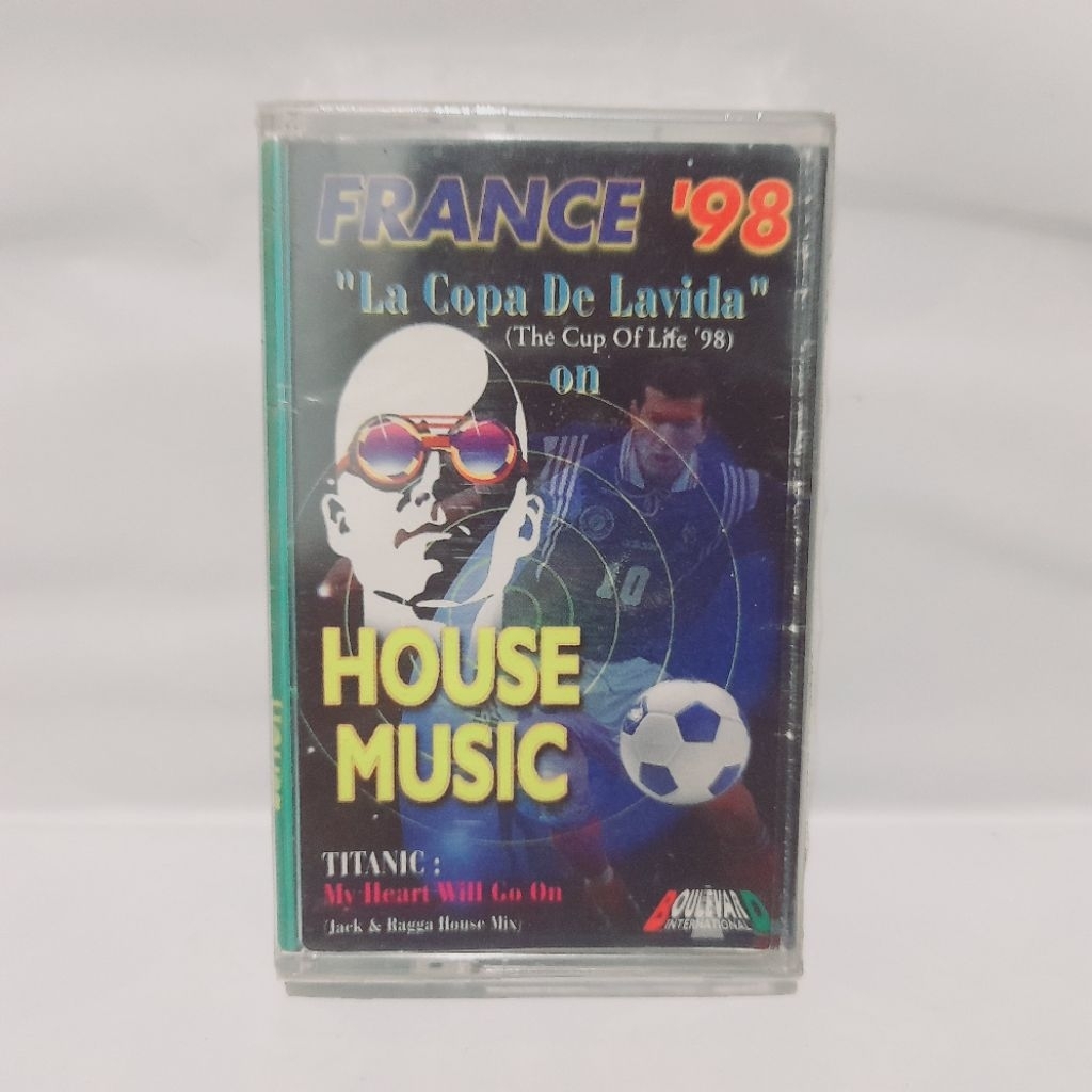 Kaset World Cup France '98 House Music (Segel)