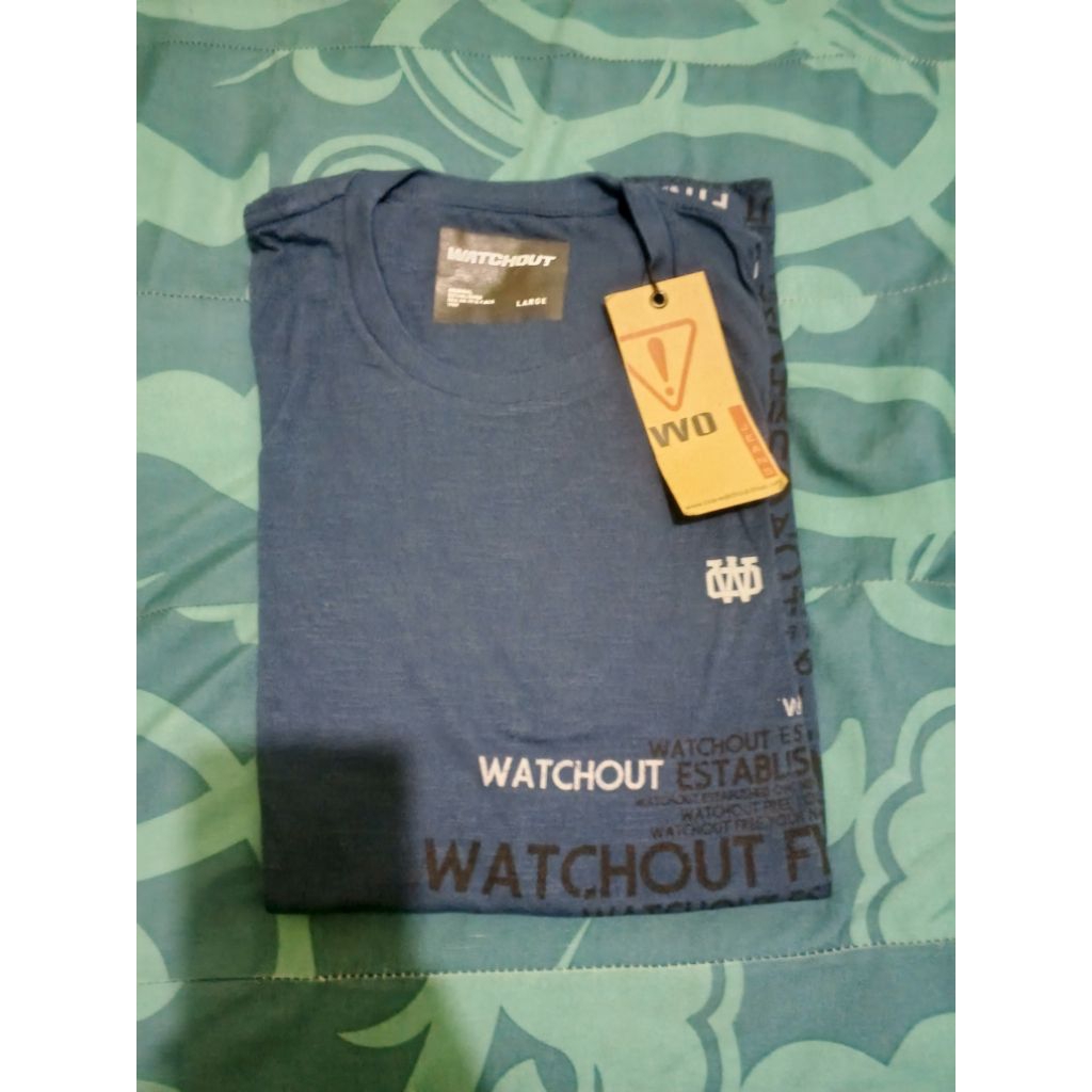 Kaos Watchout Original baru
