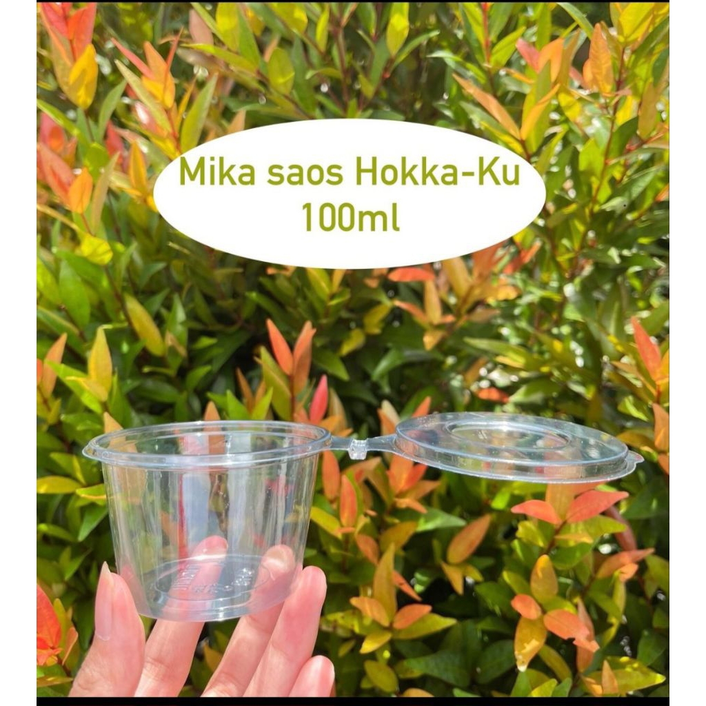 mika saos/gelas saos/gelas puding 100ml