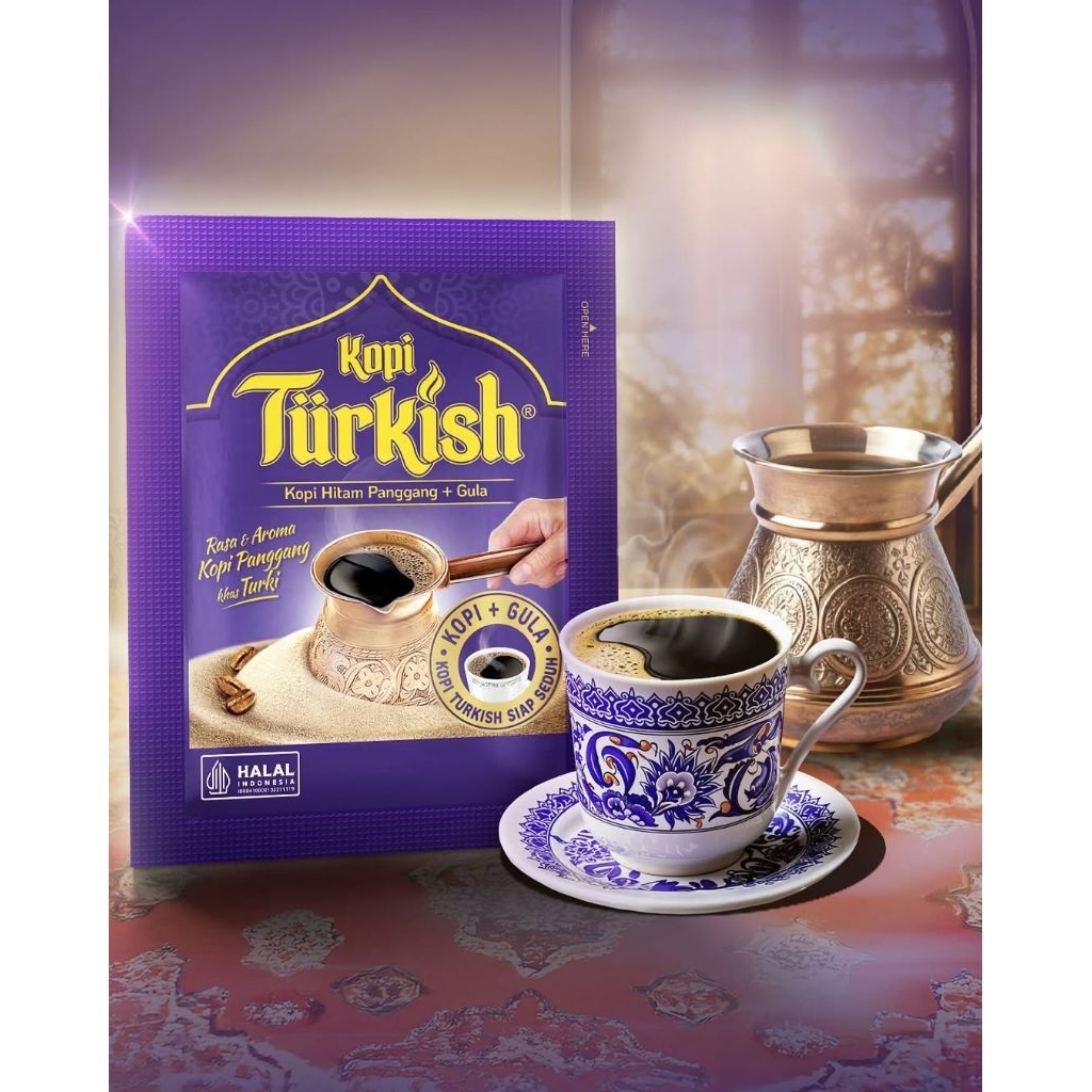 

Kopi Hitam Kopi Turkish kopi Torabika, isi 10 sachet