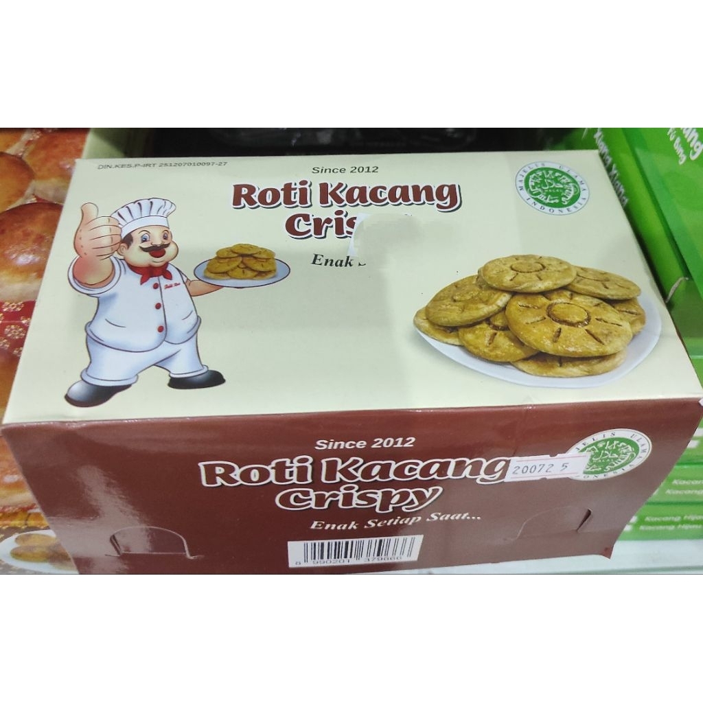 

Roti kacang crispy halal ic
