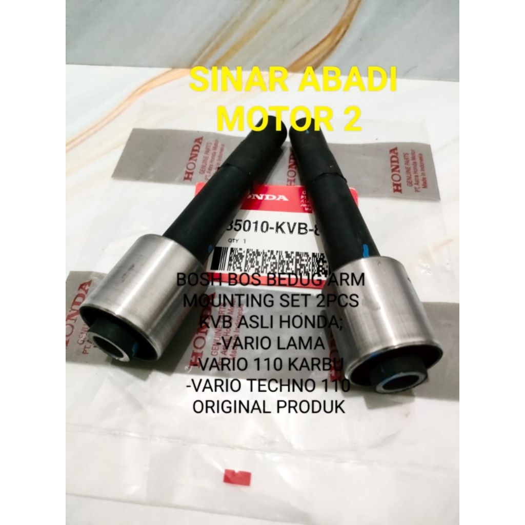 BOSH BOS BEDUG ARM MOUNTING SET 2PC KVB HONDA VARIO LAMA VARIO 110 KARBU VARIO TECHNO 110 ORIGINAL P