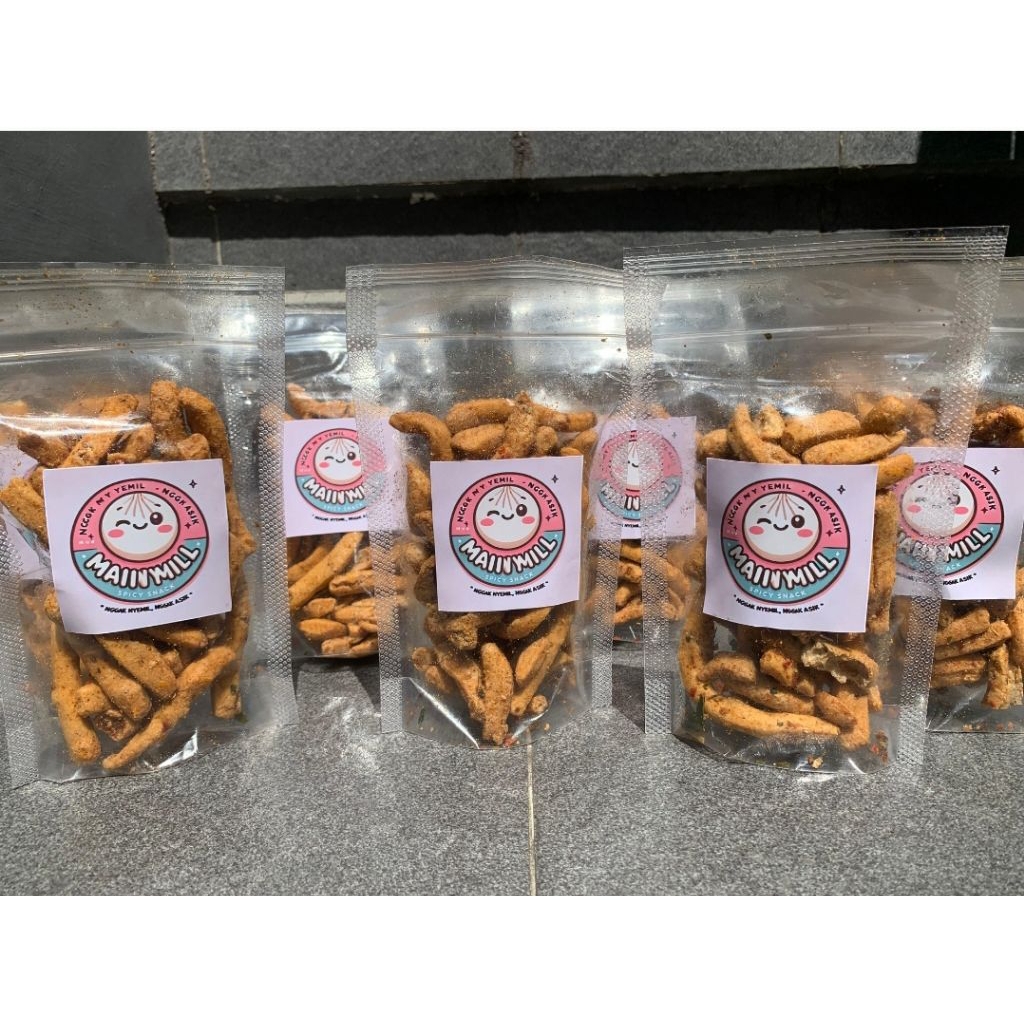 

Basreng Pedas Daun Jeruk 100g