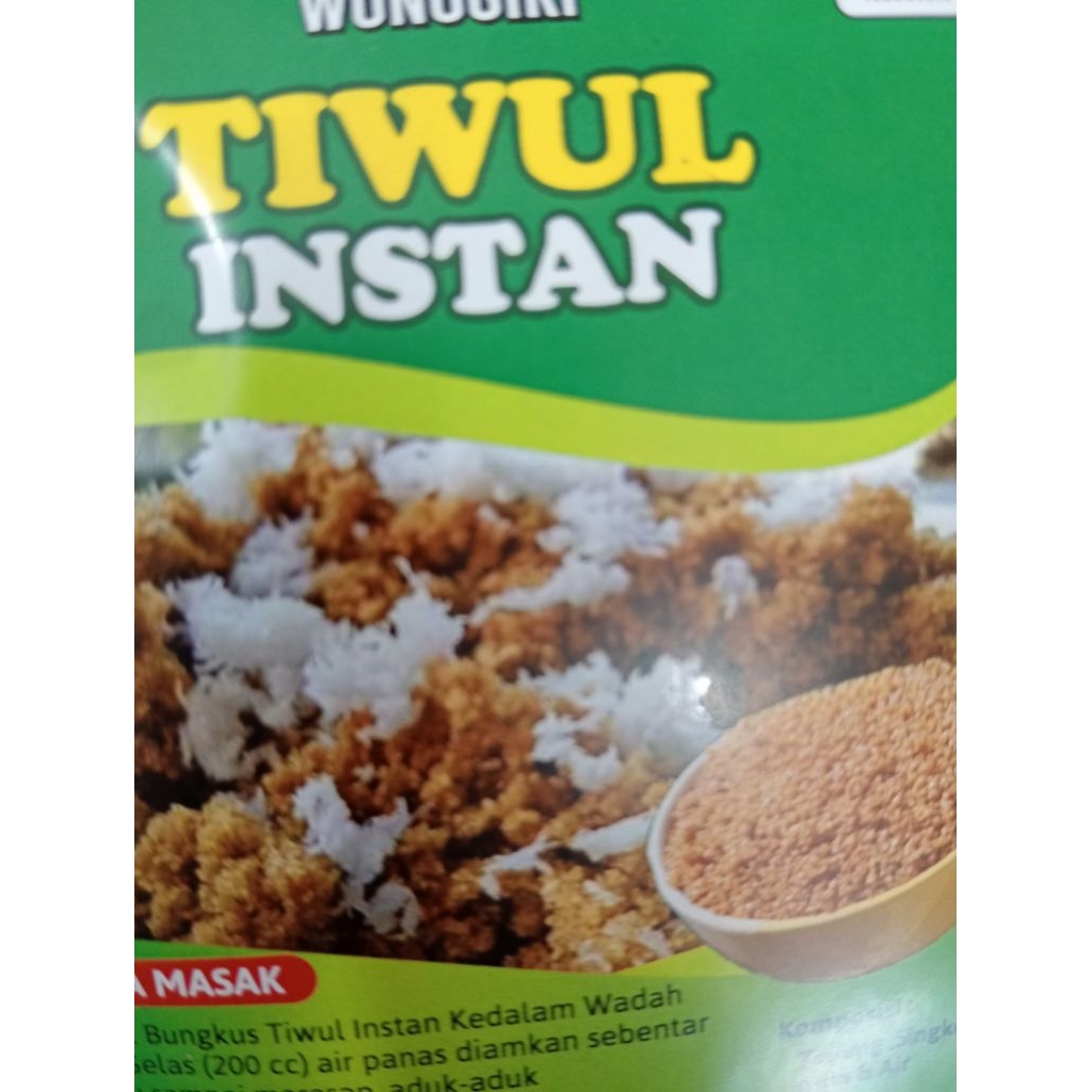 

tiwul instan wonogiri 400 gr