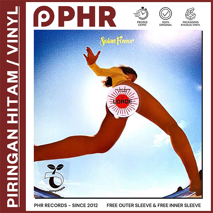 Vinyl LORDE - Solar Power [Piringan Hitam]