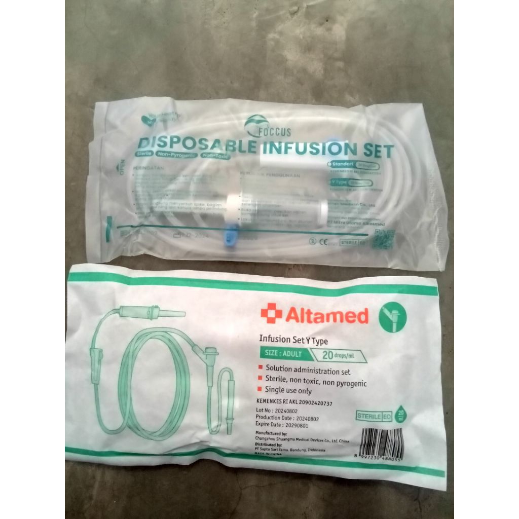 INFUSET DEWASA TYPE Y // INFUSION TYPE Y ADULT