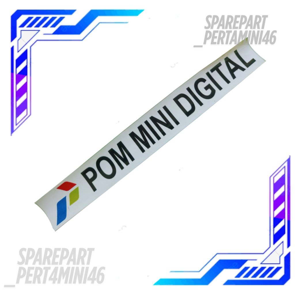 Stiker Pom Mini Digital