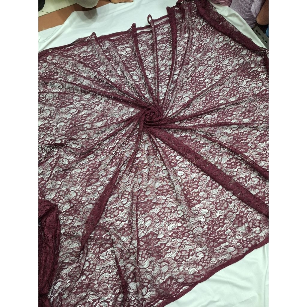 MURAH BROKAT BRUKAT CORNELLY, Brokat Kebaya, Brokat Fatmawati, Kain Brokat Brukat Meteran, Bahan Bro