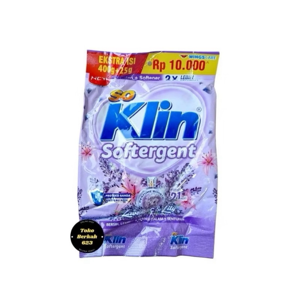 soklin softergent bubuk