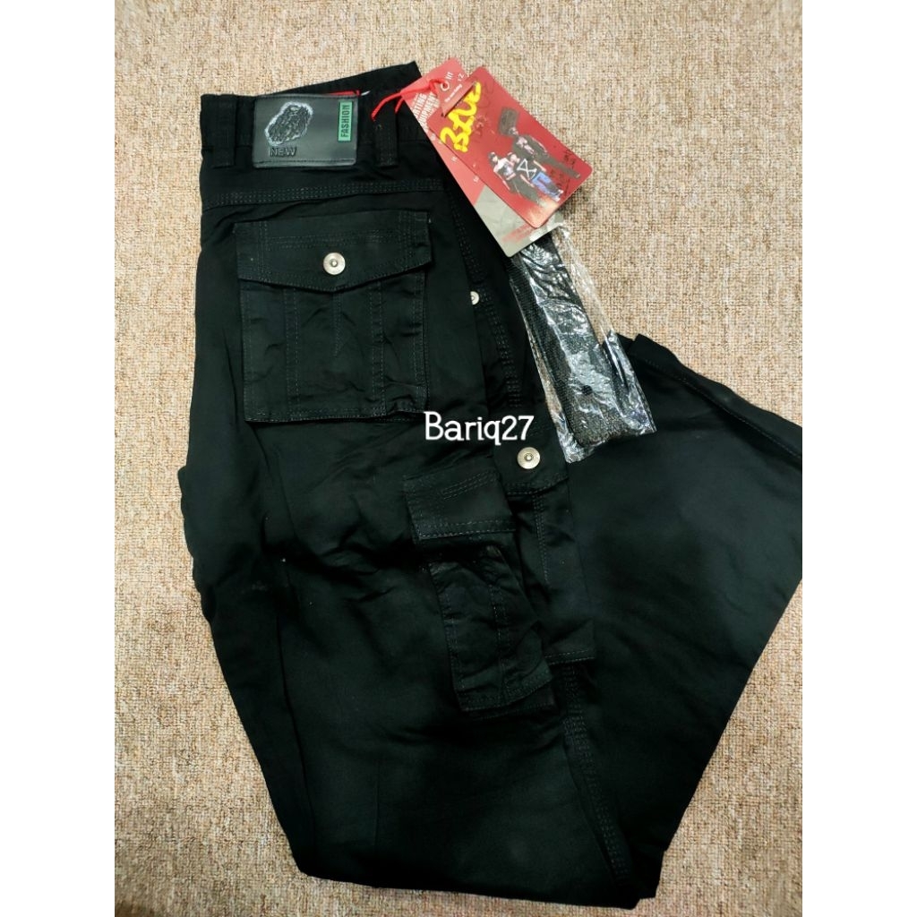 Celana cargo panjang pdl import Ba Wang Cheng "original"