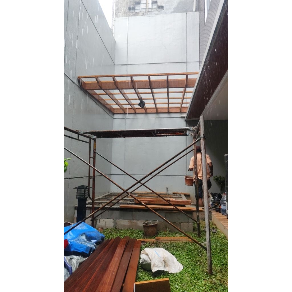 pergola kayu marsawa