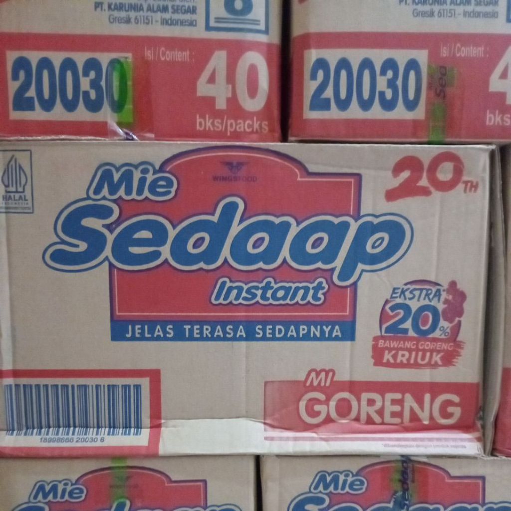 

Mie Sedap goreng 1 Dos