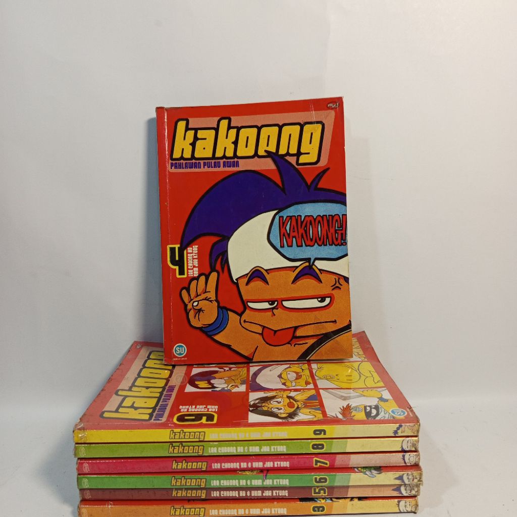 [Buku Komik set] - Kakoong: pahlawan pulau awan  3-9 Original preloved murah bagus bekas