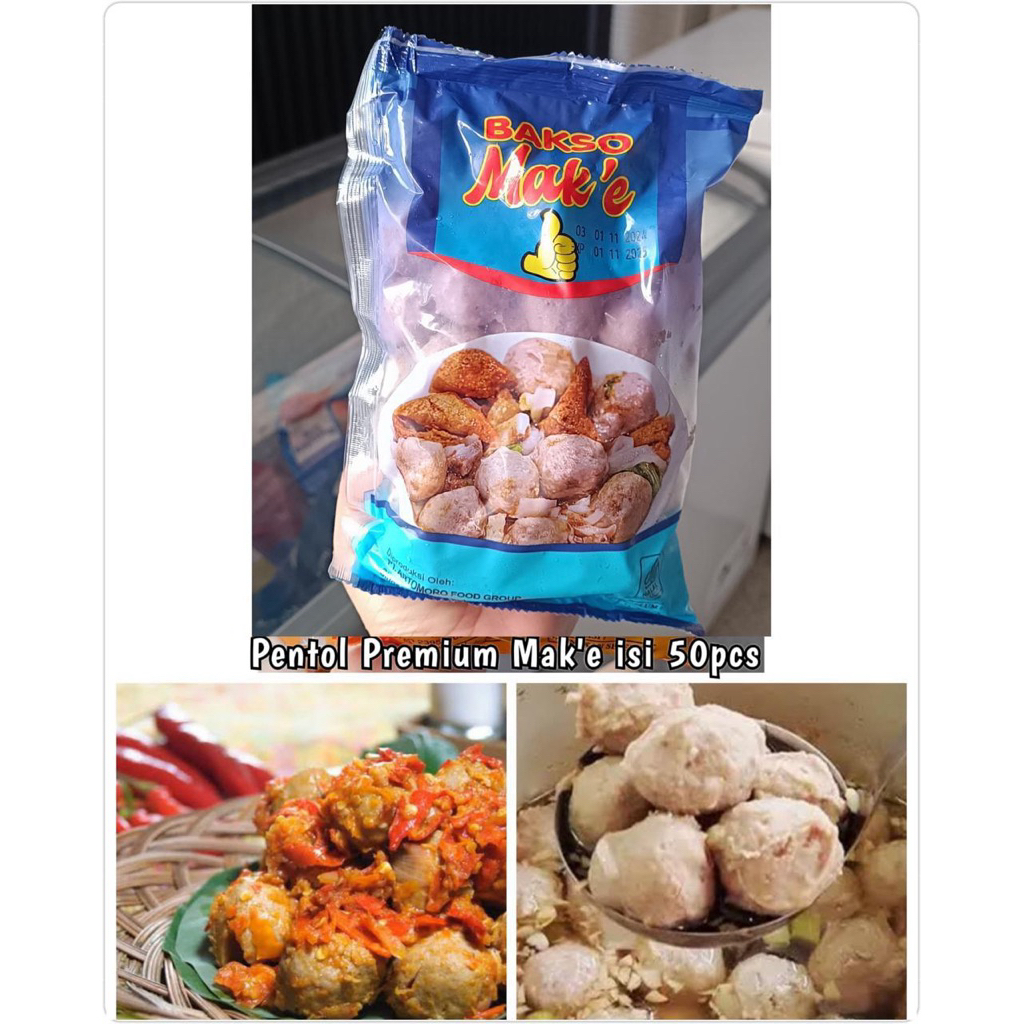 

Pentol Daging Premium by Mak e isi 50pcs
