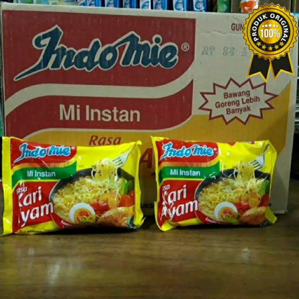 

Indomie kuah kare ayam super mantap 1 pcs !! packing aman plus bubble wrap