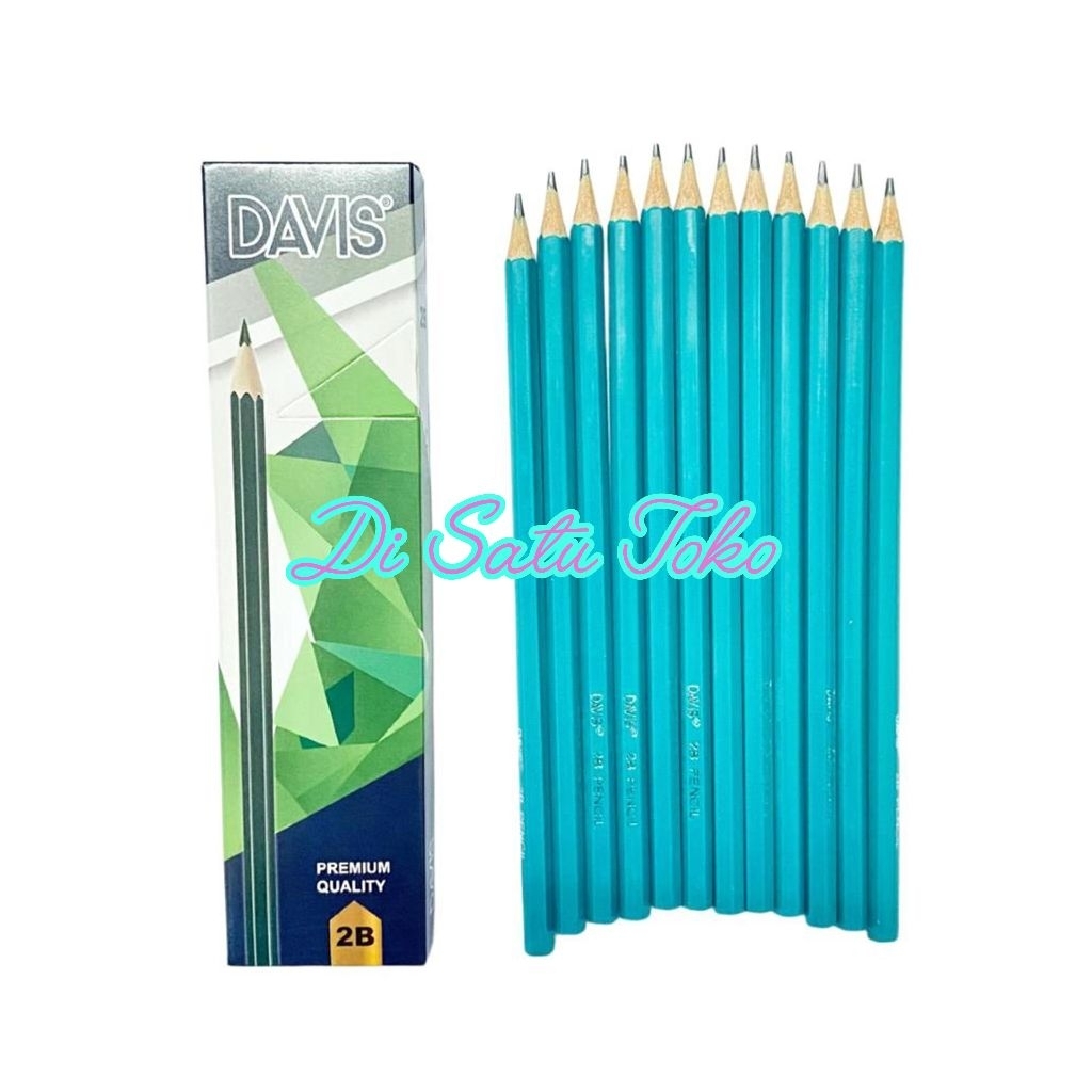

[Satuan] DAVIS Pensil 2B - Di Satu Toko