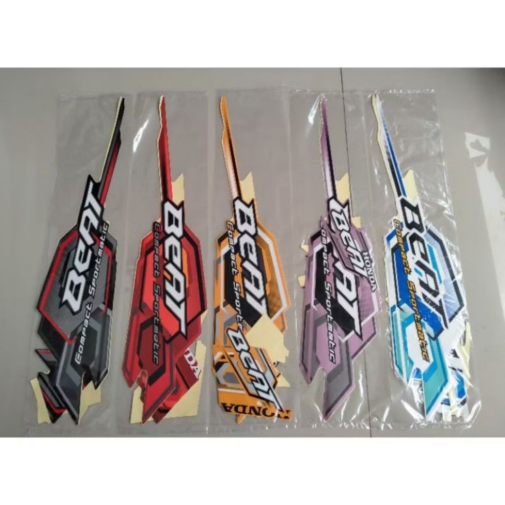 Stiker Striping Motor BEAT KARBU 2008 Standar