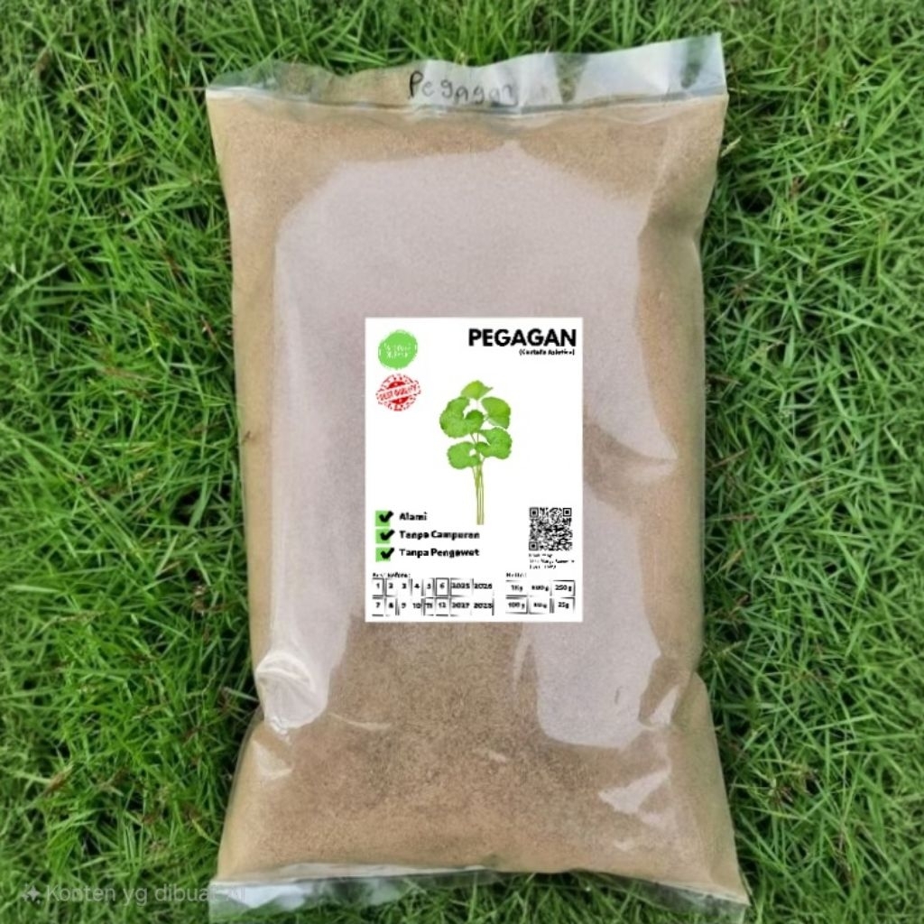 

Bubuk Serbuk Daun Pegagan isi 500 Gram