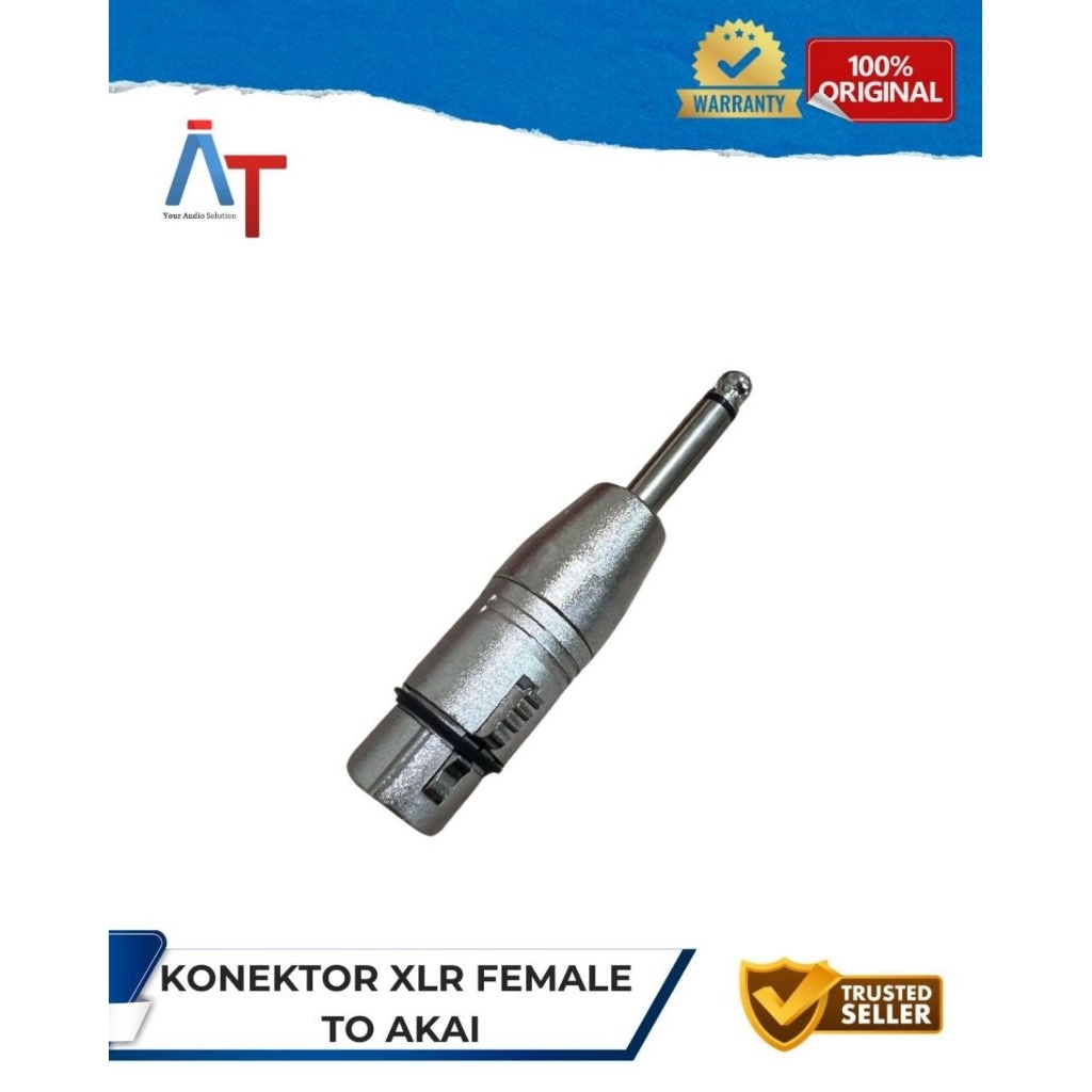 KONEKTOR XLR FEMALE TO AKAI