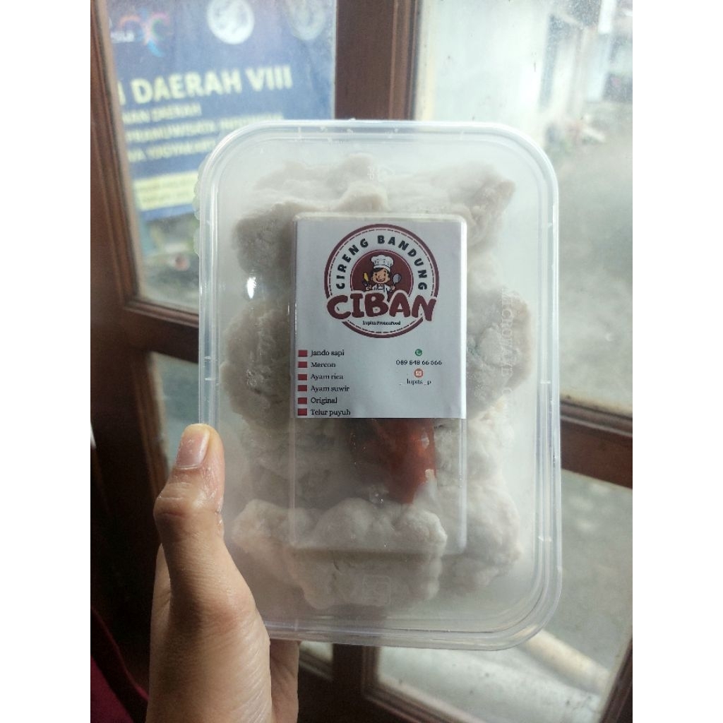 

CIBAN Cireng Bandung Kriwil Bumbu Rujak| Bumbu Saos| Aci Goreng