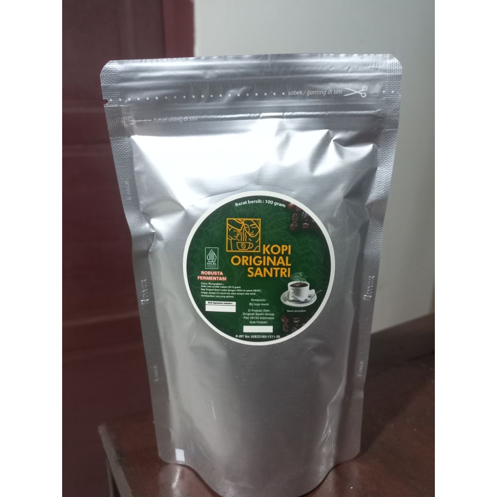 

KOPI SANTRI ROBUSTA FERMENTASI 100GR