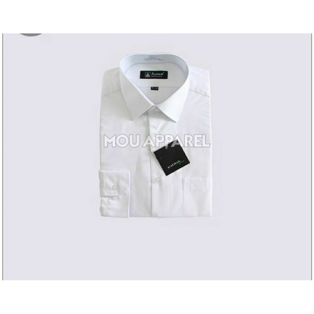 Alisan Kemeja Lengan Panjang Slimfit ukuran 14,5(33)