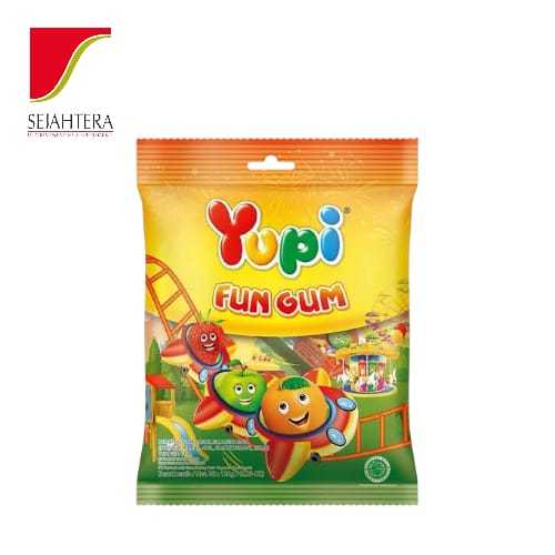 

Yupi Gummy Fun Gum 110gr – Camilan Jelly Kenyal, Warna-Warni & Seru untuk Anak
