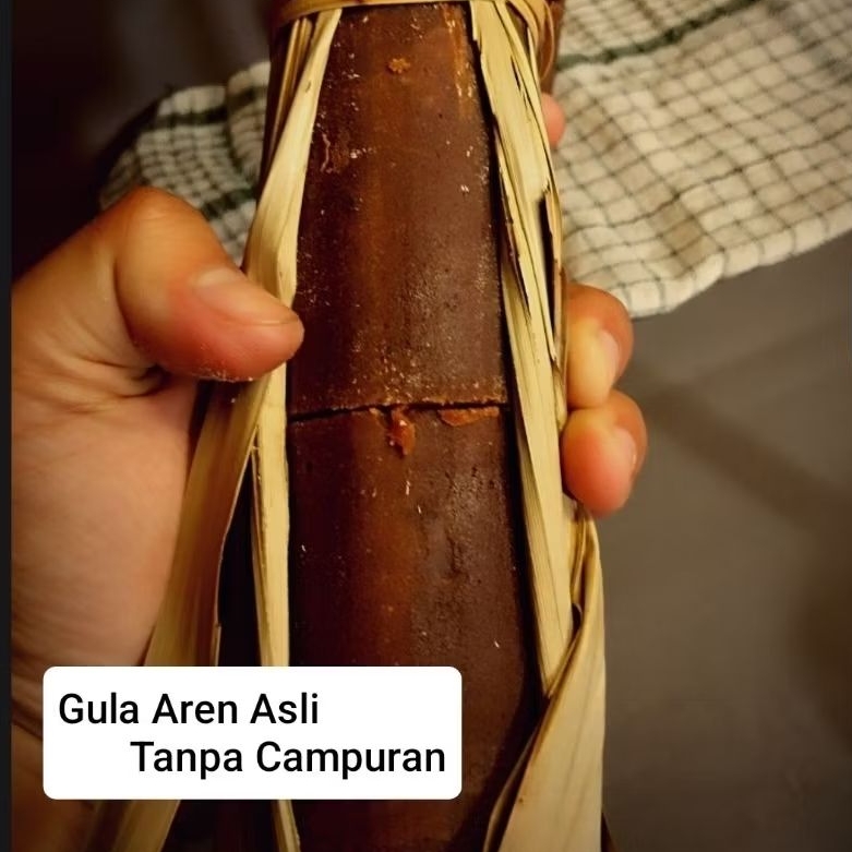 

Gula Aren/Nira Kawung Asli 100% Tanpa Pengawet Berat 1Kg
