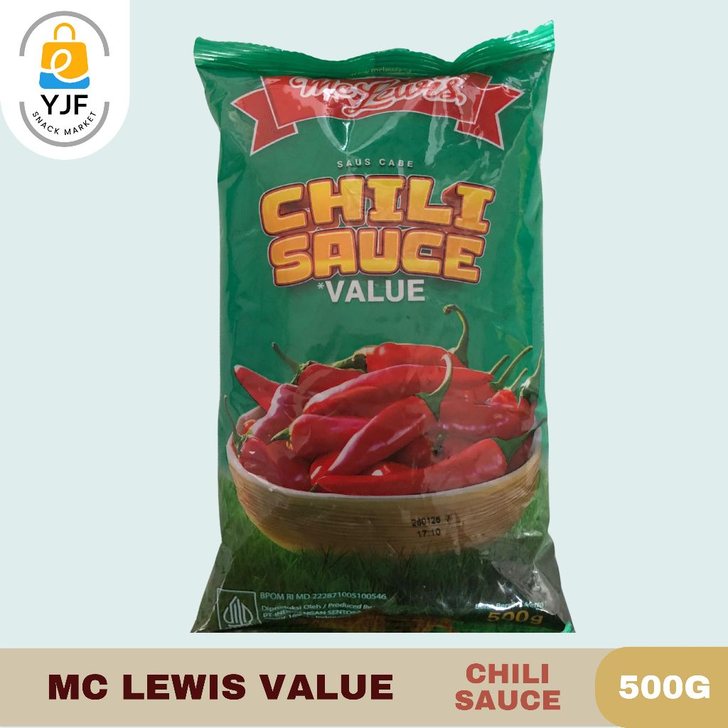 

MC Lewis Chili Sauce/Saus Cabe/Tomato Sauce/Saus Tomat 500g