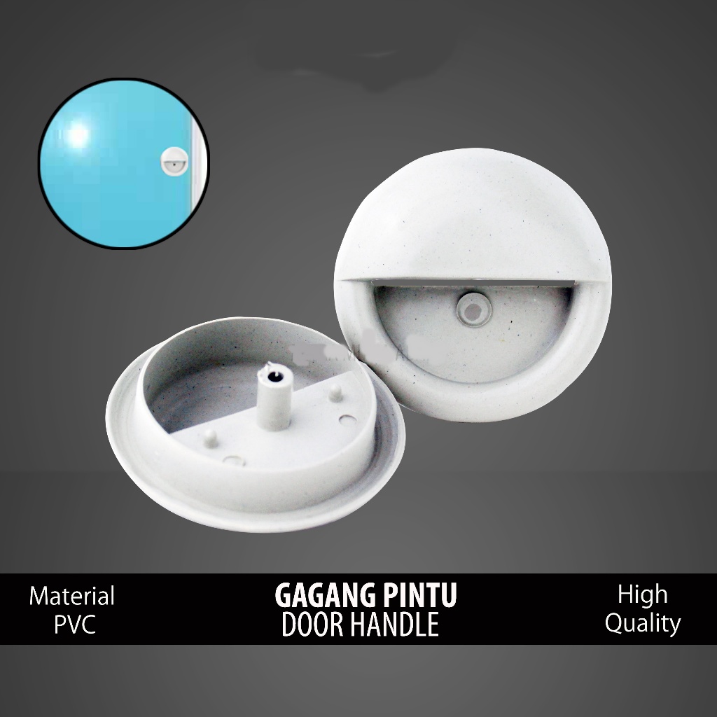 Gagang Tarikan Handle Pintu PVC Kamar Mandi / Tarikan Pintu Kamar Mandi PVC