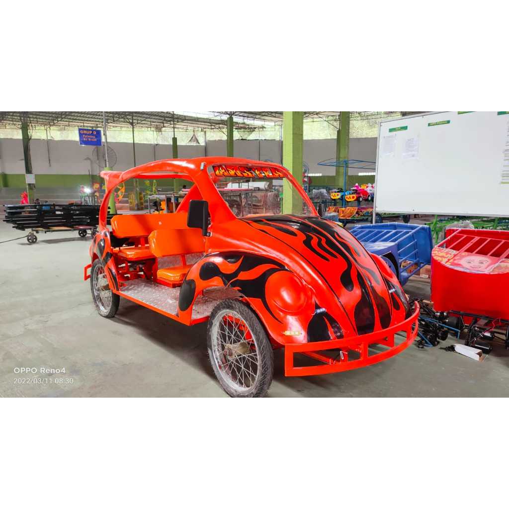 Odong odong Becak Cinta Vw/Jazz/Klasik Model Pedal