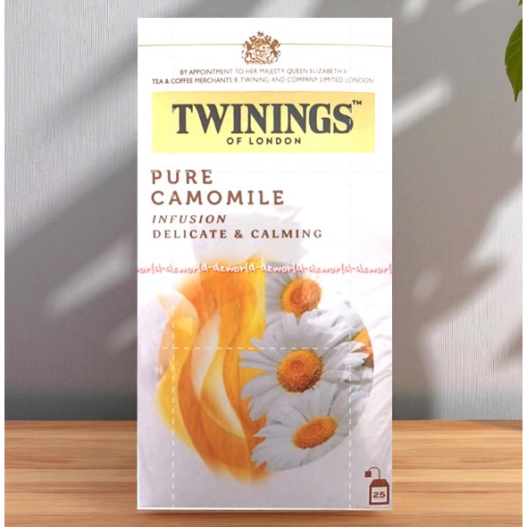 

Twinings Of London Pure Camomile Infusion 25pcs Teh Herbal Infusion Teh Import Twining Camomil Kamomile