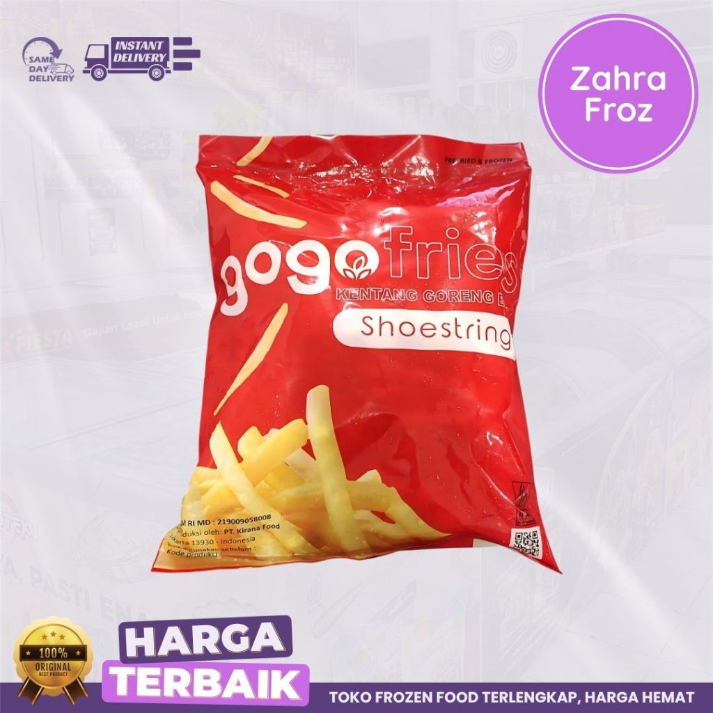 

KENTANG GOGO SHOESTRING 1 KG