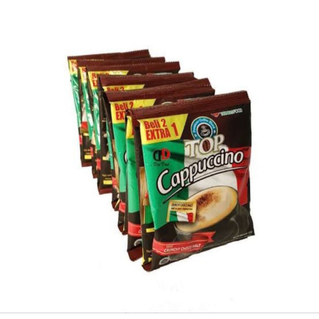 

Kopi Top Cappuccino Sachet 25g x 15 pcs/kopi top capuccino 15 pcs