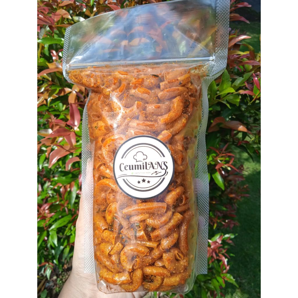 

Makaroni cikruh pedas Daun Jeruk / Ceumilans pedas